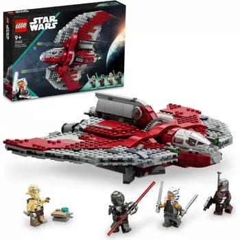 Конструктор пластиковый Lego Star Wars Ahsoka Tano's T-6 Jedi Shuttle, 601 деталь