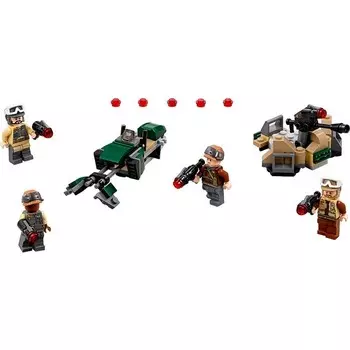 Конструктор пластиковый Lego Star Wars Боевой комплект повстанцев, 120 деталей
