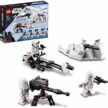 Конструктор пластиковый Lego Star Wars Боевой набор снежных пехотинцев, 105 деталей