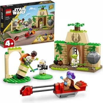 Конструктор пластиковый Lego Star Wars Храм джедаев Тену, 124 детали