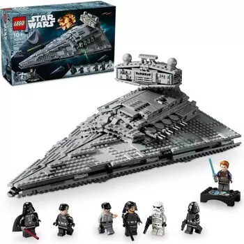 Конструктор пластиковый Lego Star Wars Имперский звездный разрушитель, 1555 штук