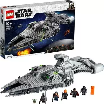 Конструктор пластиковый Lego Star Wars Легкий крейсер, 1336 деталей