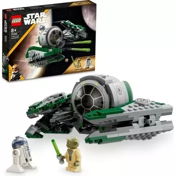Конструктор пластиковый Lego Star Wars Звездный истребитель Йоды, 253 детали
