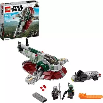 Конструктор пластиковый Lego Star Wars Звездолет Бобы Фетта, 593 детали
