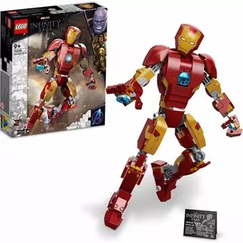 Конструктор пластиковый Lego Super Heroes Фигурка железного человека, 381 деталь
