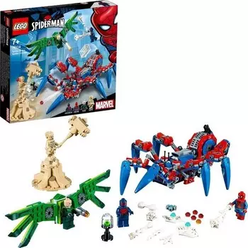 Конструктор пластиковый Lego Super Heroes Паучий вездеход, 404 детали