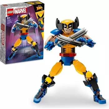 Конструктор пластиковый Lego Super Heroes Сборная фигурка Росомахи, 327 деталей