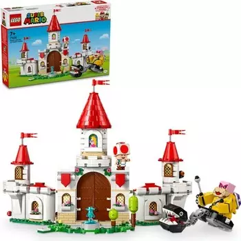 Конструктор пластиковый Lego Super Mario Битва с Роем в замке Персика, 738 деталей