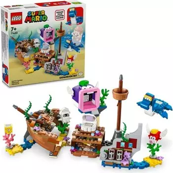 Конструктор пластиковый Lego Super Mario Dorrie's Sunken Ship Adventure, 500 деталей