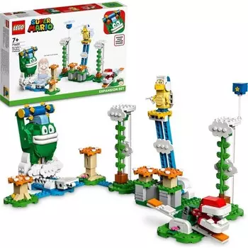 Конструктор пластиковый Lego Super Mario Испытание Огромного Спайка в облаках, 540 деталей