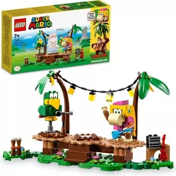 Конструктор пластиковый Lego Super Mario Концерт в джунглях, 174 детали