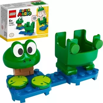 Конструктор пластиковый Lego Super Mario Марио-лягушка, 11 деталей