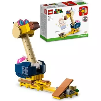 Конструктор пластиковый Lego Super Marioconkdor's Head Kooker, 130 деталей