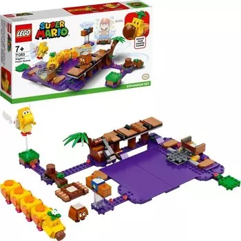 Конструктор пластиковый Lego Super Mariowiggler's Ядовитое болото, 374 детали
