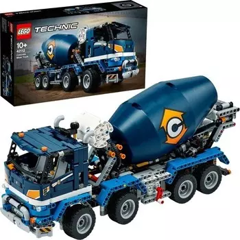 Конструктор пластиковый Lego Technic Бетономешалка, 1163 детали