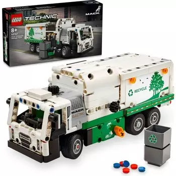 Конструктор пластиковый Lego Technic Электрический мусоровоз, 503 детали