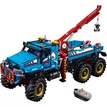 Конструктор пластиковый Lego Technic Эвакуатор-внедорожник 6х6, 1862 детали