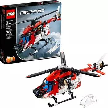 Конструктор пластиковый Lego Техноспасательный вертолет, 325 деталей