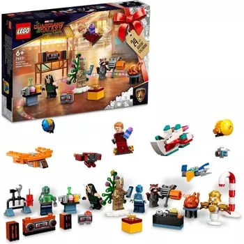 Конструктор пластиковый Lego The Guardians of the Galaxy Адвент календарь, 268 деталей
