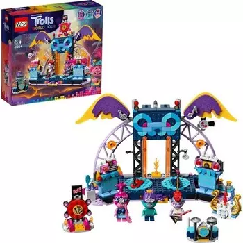 Конструктор пластиковый Lego Trolls World Tour Концерт вулканического рока в городе