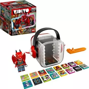 Конструктор пластиковый Lego Vidio Metal Dragon Beatbox, 86 треков