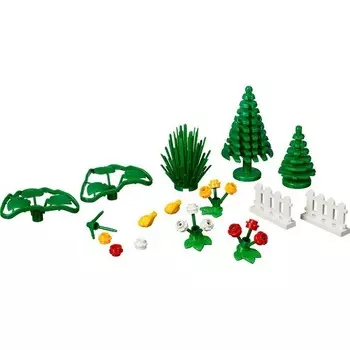 Конструктор пластиковый Lego Xtra Ботанические аксессуары, 24 детали