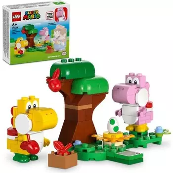 Конструктор пластиковый Lego Яичный лес Супер Марио Йоши, 107 деталей