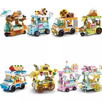 Конструктор пластиковый Liscop Фудтрак