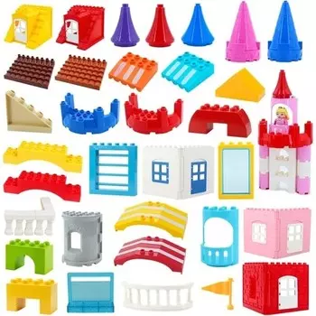 Конструктор пластиковый Liscop Комплектующие для сборки замка