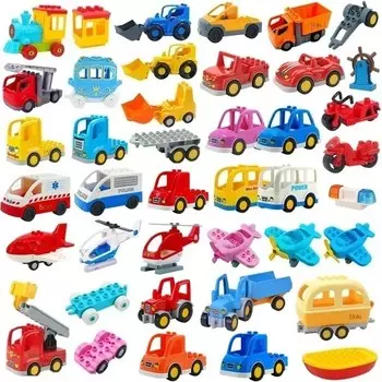 Конструктор пластиковый Liscop Набор транспорта