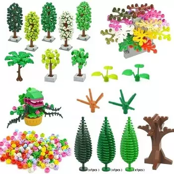 Конструктор пластиковый Liscop Растения