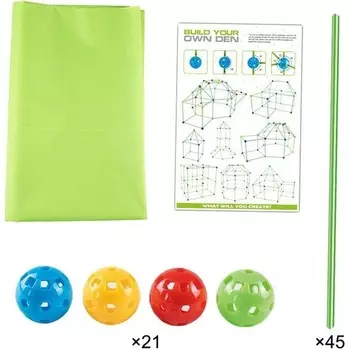 Конструктор пластиковый Lonni, 66 деталей