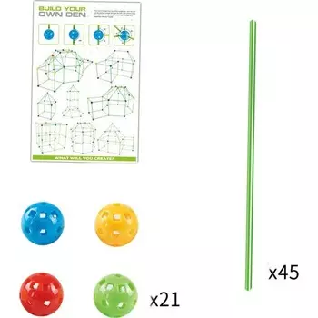 Конструктор пластиковый Lonni, 66 деталей