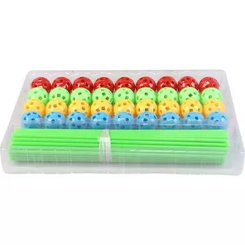 Конструктор пластиковый Lonni Светящиеся палочки, 87 деталей