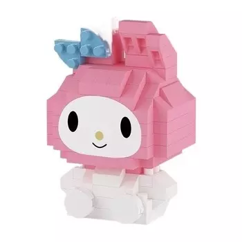 Конструктор пластиковый Louis1 Мультгерои, розовый / белый