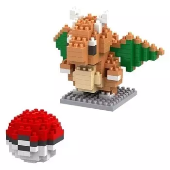 Конструктор пластиковый Louis1 Pokemon Particle, 240 деталей