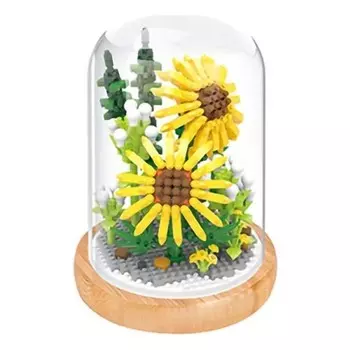 Конструктор пластиковый Louisee Подсолнухи