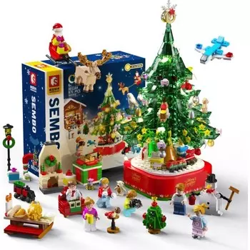 Конструктор пластиковый Love Home Christmas Елка