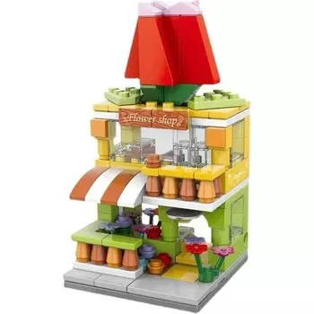 Конструктор пластиковый Love Home Цветочный магазин, 168 деталей