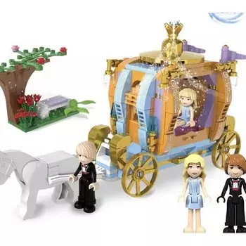 Конструктор пластиковый Love Home Карета золушки