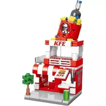 Конструктор пластиковый Love Home KFE, 164 детали