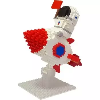 Конструктор пластиковый Love Home Космонавт, 1158 деталей