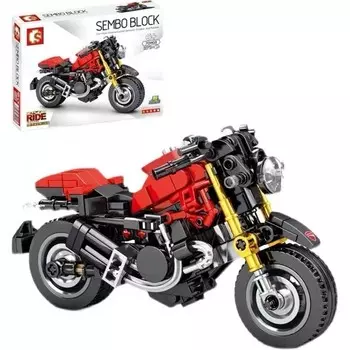 Конструктор пластиковый Love Home Мотоцикл Dukadi