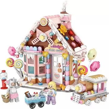 Конструктор пластиковый Loz Cande House, 781 деталь