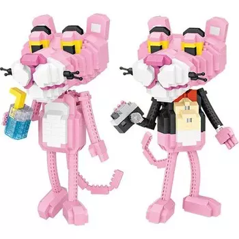 Конструктор пластиковый Loz Строительные блоки, 890 штук