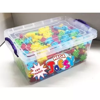 Конструктор пластиковый Mega Joesy, 380 деталей