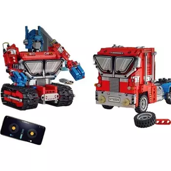 Конструктор пластиковый Muzi Two Трансформер, 771 деталь