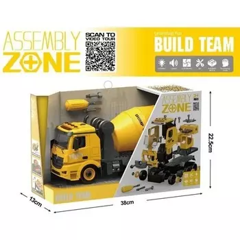 Конструктор пластиковый Neuygun Строительная машина