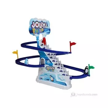 Конструктор пластиковый New Modern Горка с пингвинами