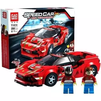 Конструктор пластиковый Papajack Gao Misi T1014 Гоночный автомобиль